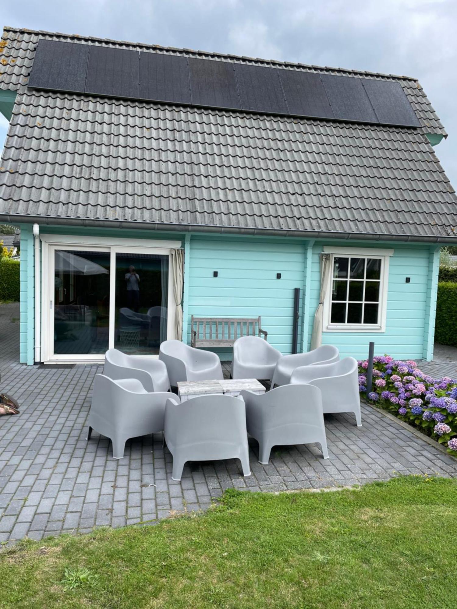 Vrijstaande Luxe Finse Blokhut 2-6 Of 2-8 Pers Villa Kropswolde Exterior photo